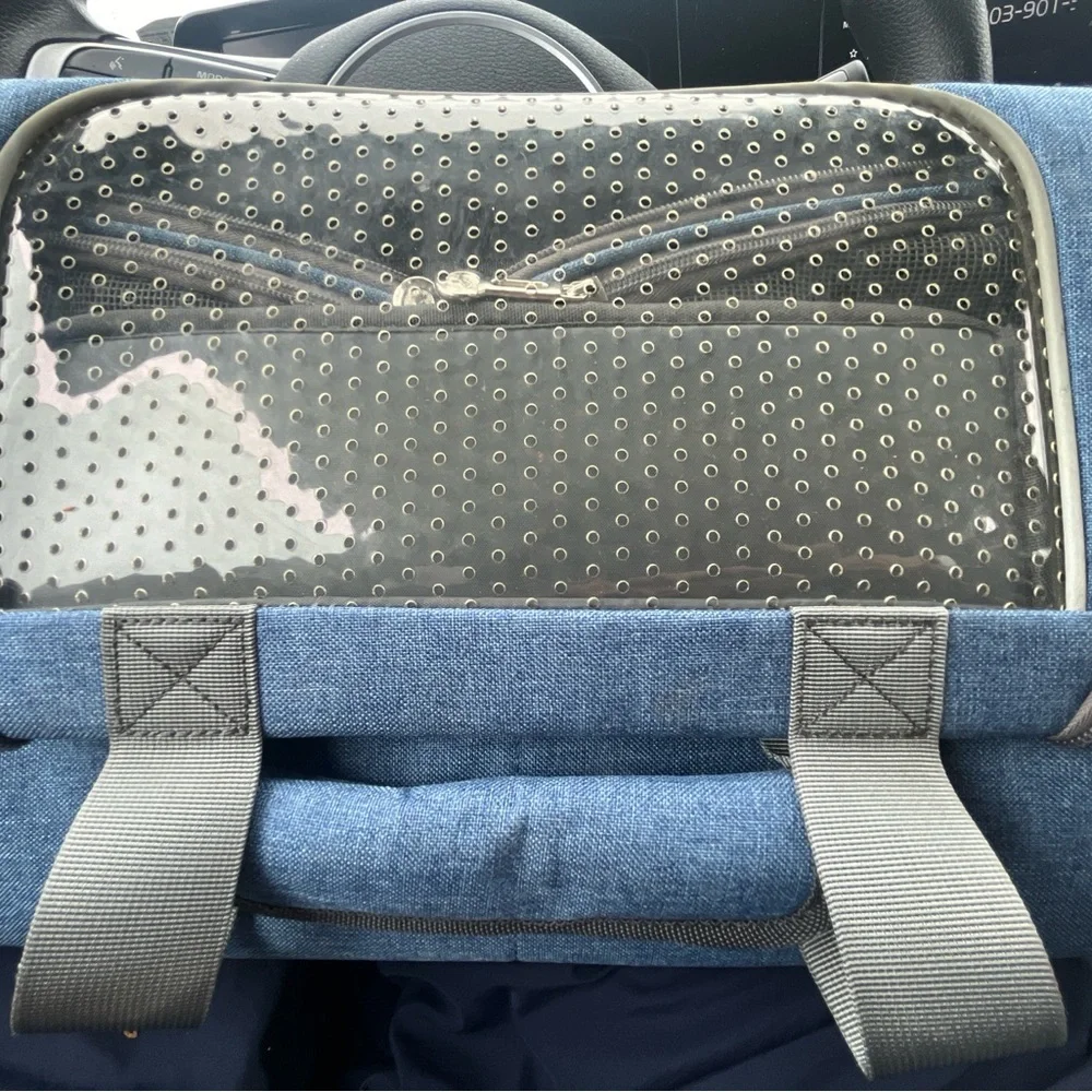 Small cat carrier handbag travel bag
